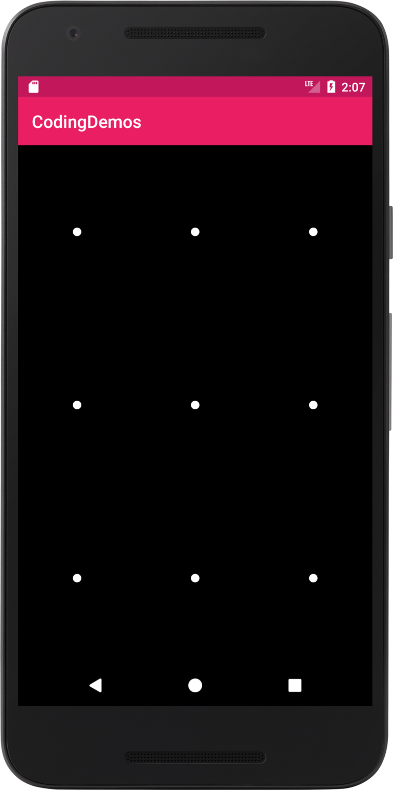 Android Pattern Lock Add Pattern Lock View to Your App Coding Demos